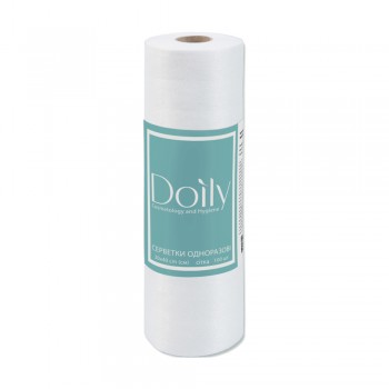 Полотенце одноразовое сетка 30*40 см (100шт) в рулоне