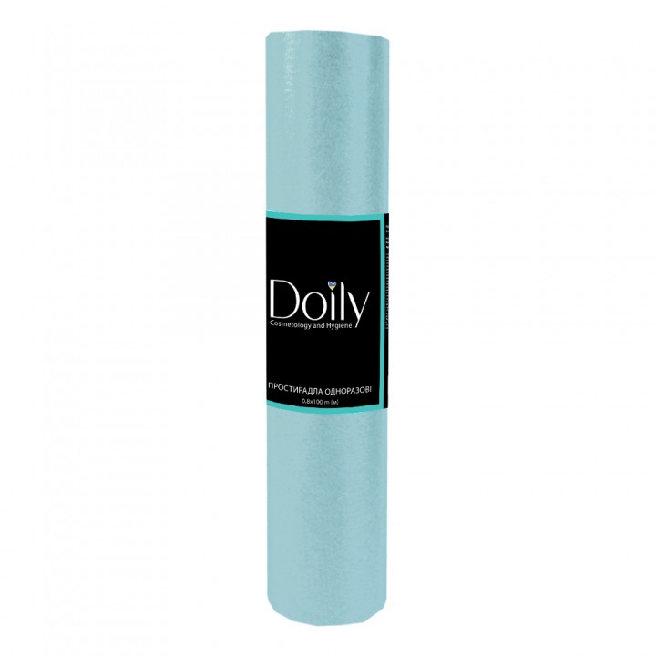 ПРОСТЫНЬ В РУЛОНЕ 0,8 *100М СПАНБОНД (ПЛ.20) СИНИЙ