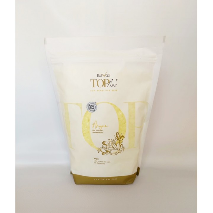 ВОСК ПЛЕНОЧНЫЙ В ГРАНУЛАХ TOP FORMULA, Арган, ITALWAX, 750Г