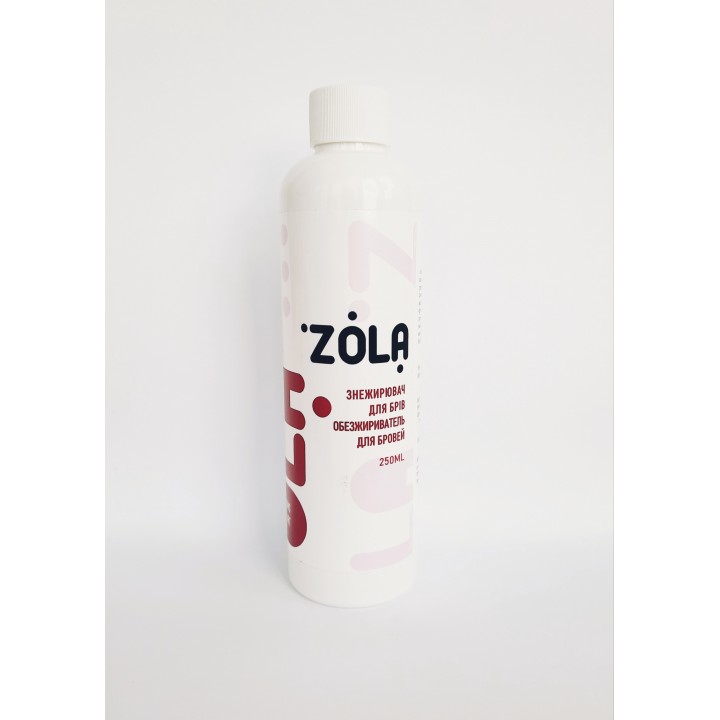 Обезжириватель для бровей ТМ Zola 250мл